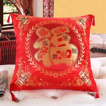 Cushion Cover1 Китайские стильные чехлы на подушки размером 45*45, год ко Дню Святого Валентина свадьбы рождественские подарки декоративные подушки диван-Подушка Чехлы - Цвет: Cushion Cover1