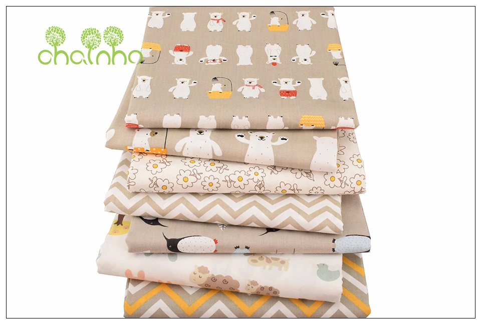 Chainho, серия мультфильмов, печатная саржевая хлопковая ткань, для поделок шитья ребенка и ребенка простыня, подушка, подушка материал, пол метра