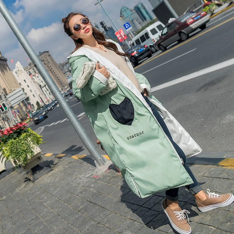 Женская куртка с хлопковой подкладкой для зимы 2018 Mujer Invierno утепленная