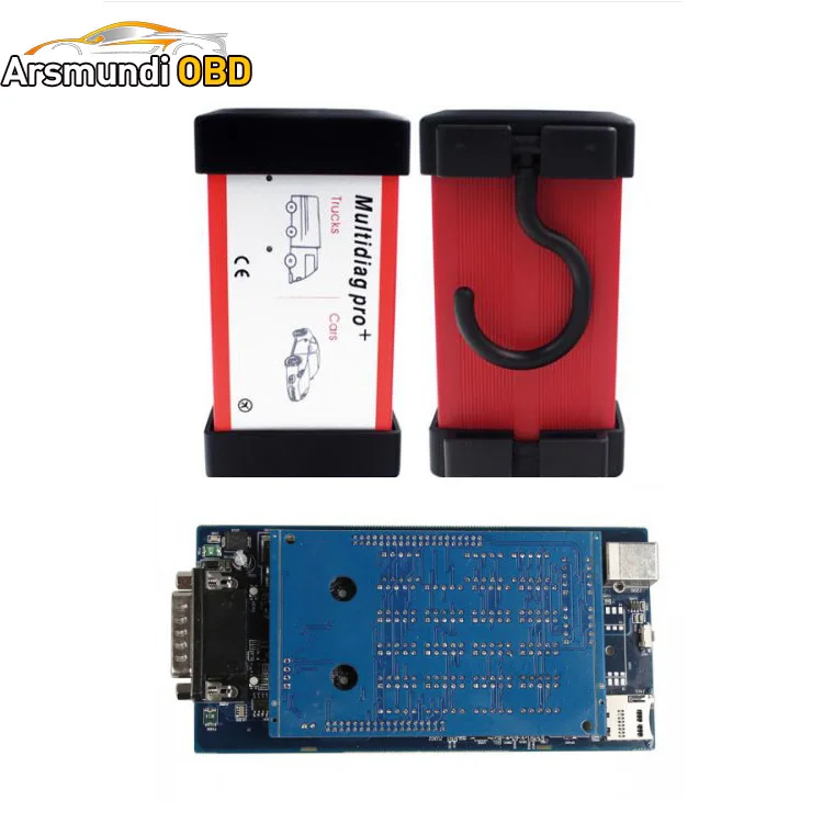 V2014.03 недорогой новый дизайн Bluetooth Multidiag Pro + для автомобилей/грузовиков и OBD2 с