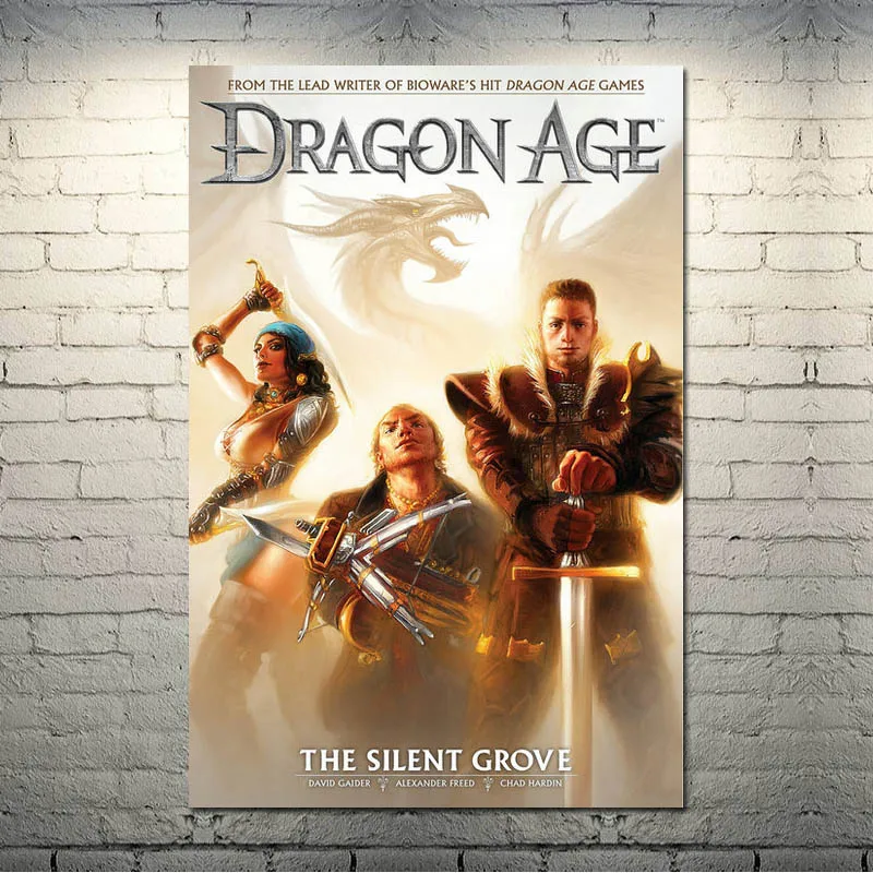 picture 4 Dragon Age инквизиция игра искусство шелк Холст плакат 13x20 24x36 дюймов настенные картины-001 - Цвет: picture 4