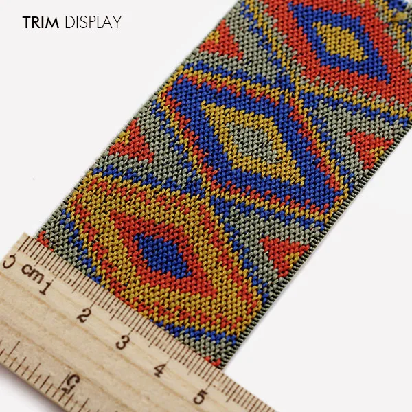 Жаккардовая эластичная лента из эластичной ткани материал для шитья аппликация