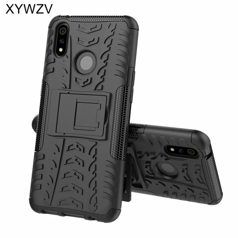 OPPO Realme 3 Pro Case Shockproof Cover Armor Soft PU Silicone Hard PC Phone For Back X Lite |