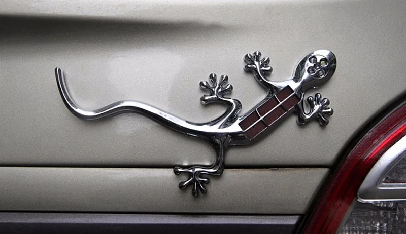 Новинка Gecko Предупреждение ющий светильник ABS Автомобильный светодиодный светильник s имитирующий имитацию поддельной солнечной системы Предупреждение ющая вспышка Универсальная