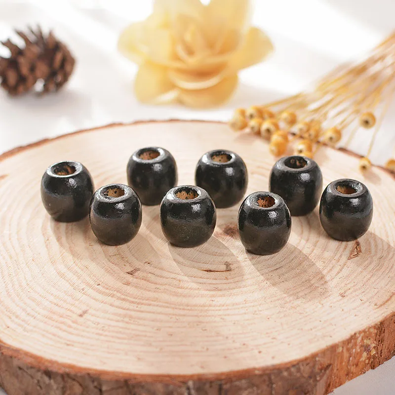 DIY jewelry аксессуары экстра hole бисера корейский 17 мм детей круглые деревянные