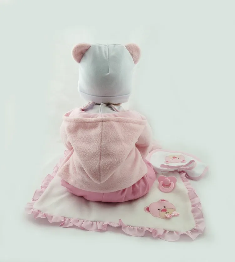 NPK 55cm Victoria adora Lifelike newborn Baby Bonecas Bebe kid toy girl soft silicone reborn baby dolls | Игрушки и хобби
