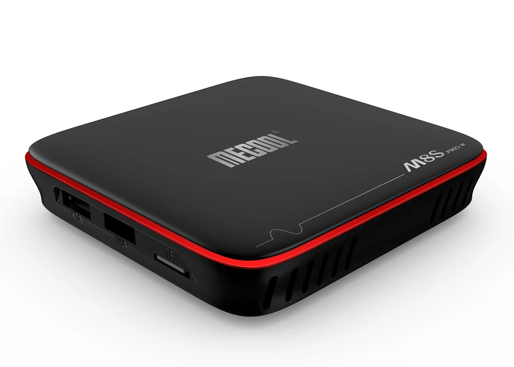 10 шт. Android tv OS Google Голосовое управление ТВ коробка Android 7,1 умная коробка Amlogic S905W Процессор четырехъядерный 4K 2GB 16GB Mecool M8S Pro W