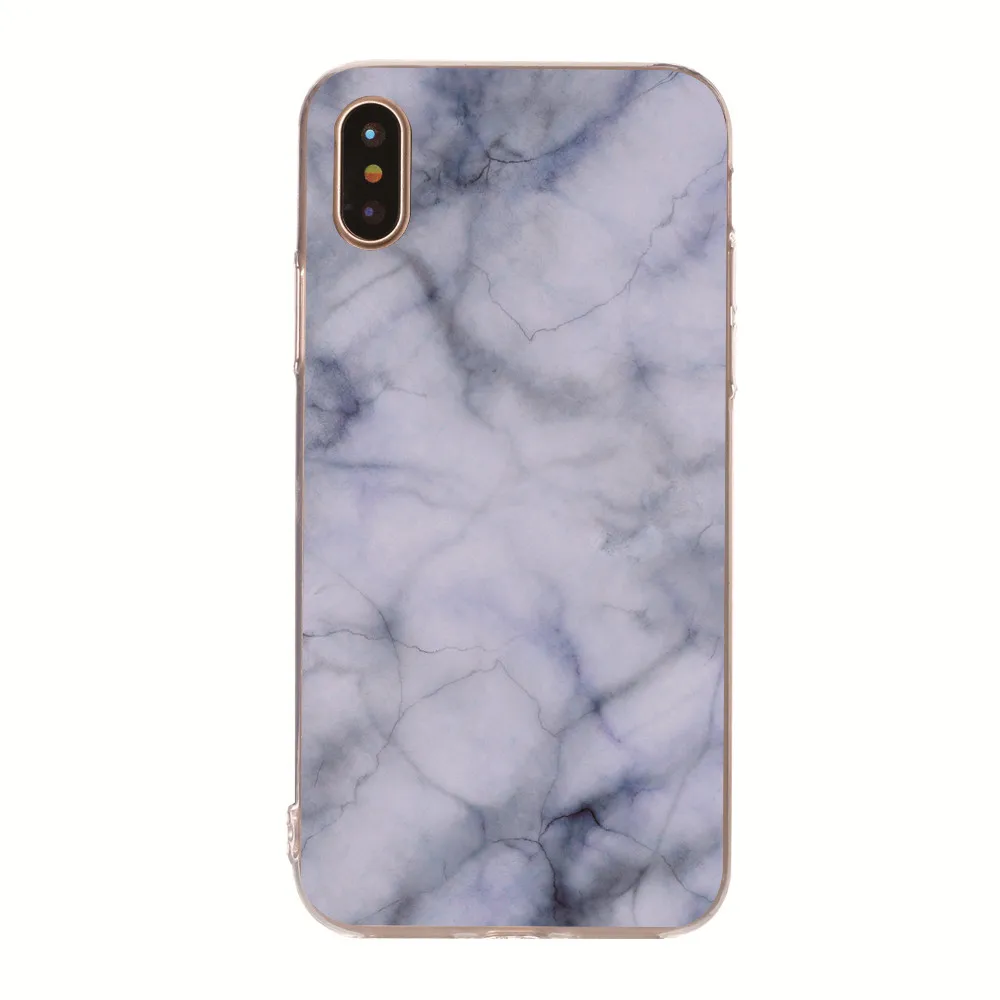 Силиконовый чехол Marmer Zachte из ТПУ для iPhone5 5S SE 6 6S 7 7PLUS 8X8 PLUS Чехлы мобильных