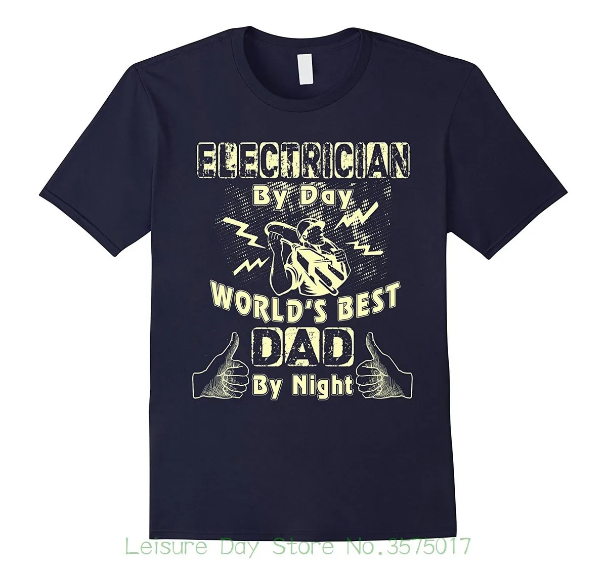 Мужская футболка Топы с коротким рукавом Хлопок фитнес футболки мужские s электрик папа забавный мир лучший