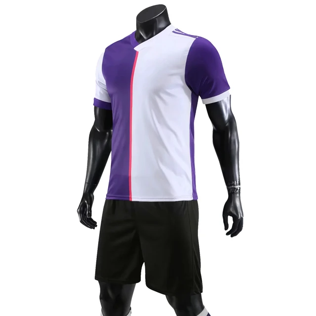 purple Survetement, футбольные Джерси, комплекты,,, для детей, взрослых, персональный футбольный Джерси, набор, спортивный костюм, для бега, для футбола, тренировочный костюм - Цвет: purple