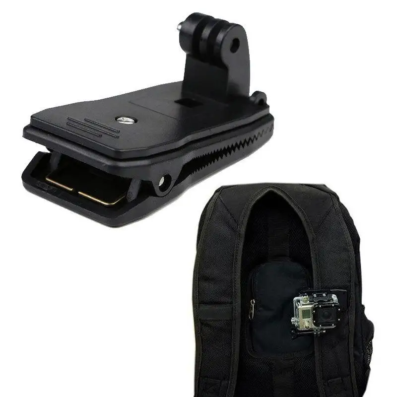 Легко зажимаемый зажим для быстрого крепления на 360 градусов Поворотный рюкзак