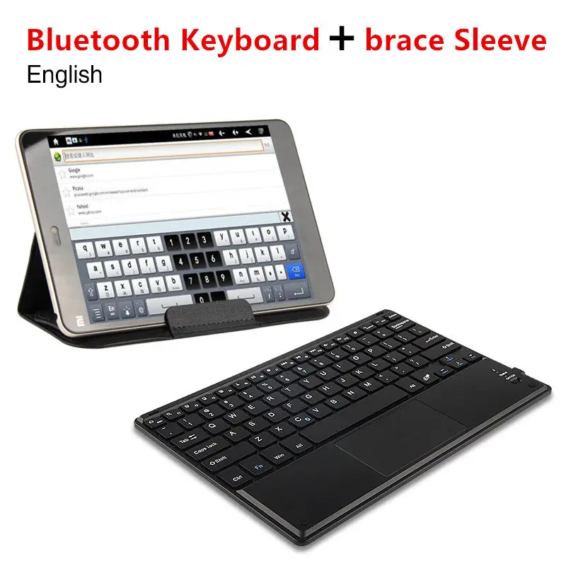 black English Bluetooth клавиатура для samsung Galaxy Tab A S4 10,5 SM-T590 T595/7 T830 5 C Беспроводная клавиатура для Tab S4 A 10,5 чехол для планшета - Цвет: black English