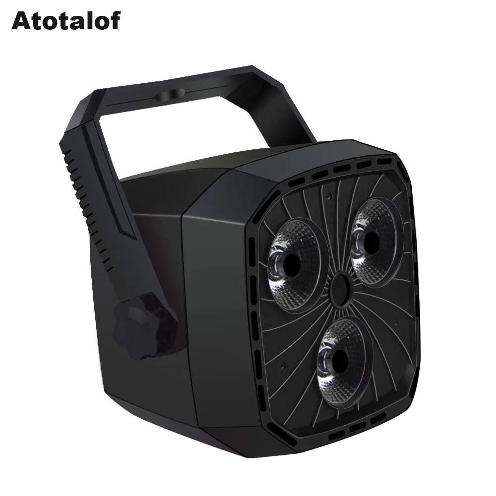 Atotalof RGB светодиодный свет этапа 12 Вт этап эффект освещения с DMX 512 Par для вечерние