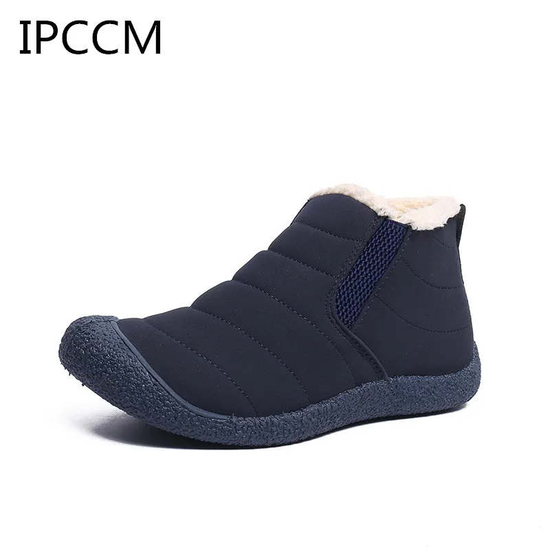 2019 Winter Outdoor Canvas Snow Boots Waterproof Non-slip Warm For Men And Women Cold Resistance Wear | Обувь