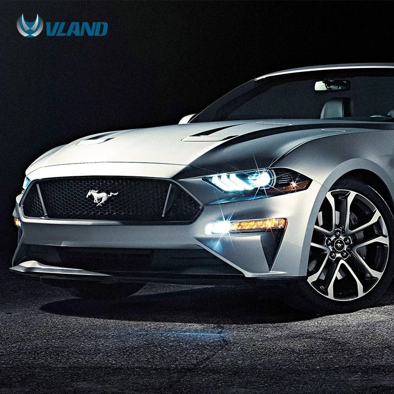 Vland заводские автомобильные аксессуары налобный фонарь для Ford Mustang 2018-up
