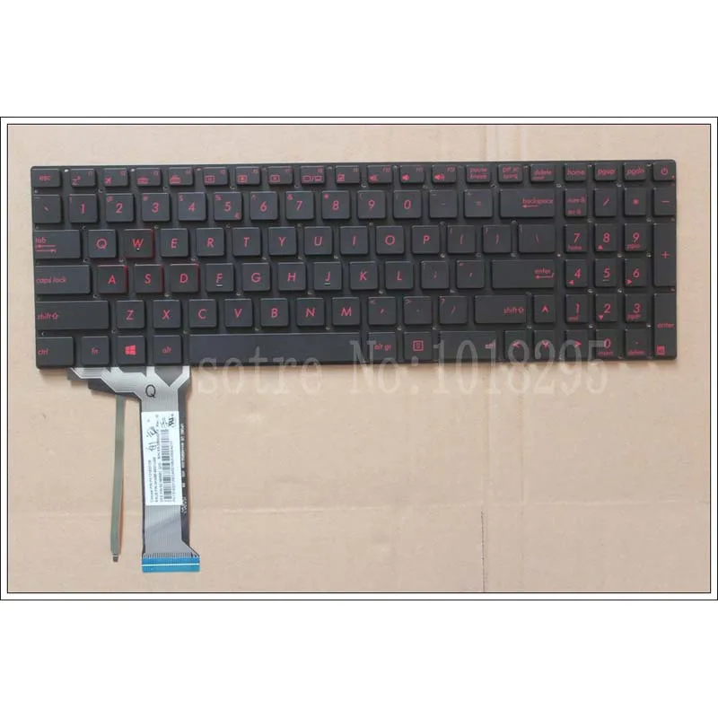 Новая черная клавиатура для ноутбука ASUS GL552 GL552J GL552JX GL552V GL552VL GL552VW N552VW N552VX G771JM G771JW с