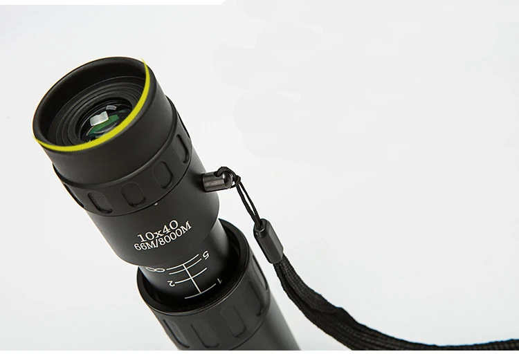 Boshile 10x40 HD Монокуляры зум черные высокие Quilaty однофокусные оптические линзы мини Монокуляры