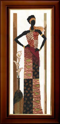 Высокое качество Лидер продаж милый Набор для вышивки крестиком Африканская