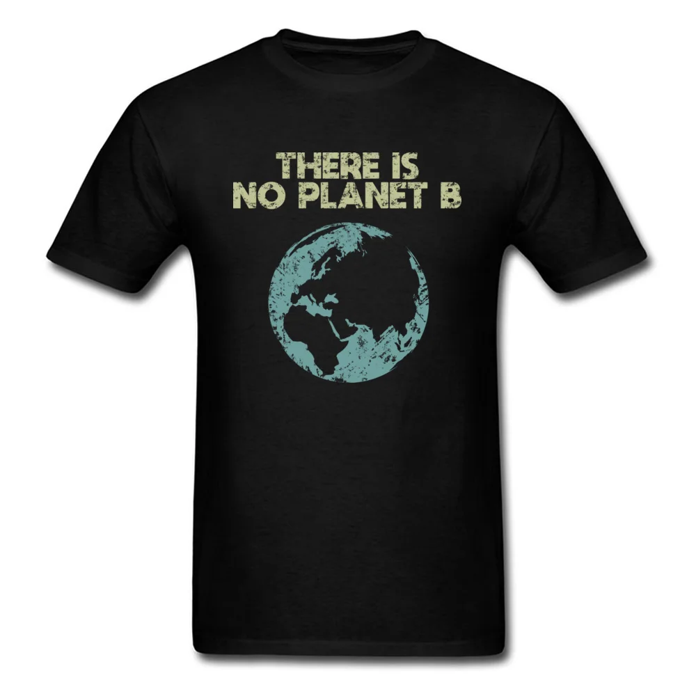 Earth Day There No Planet B мужская черная футболка Винтажная с буквенным принтом размера