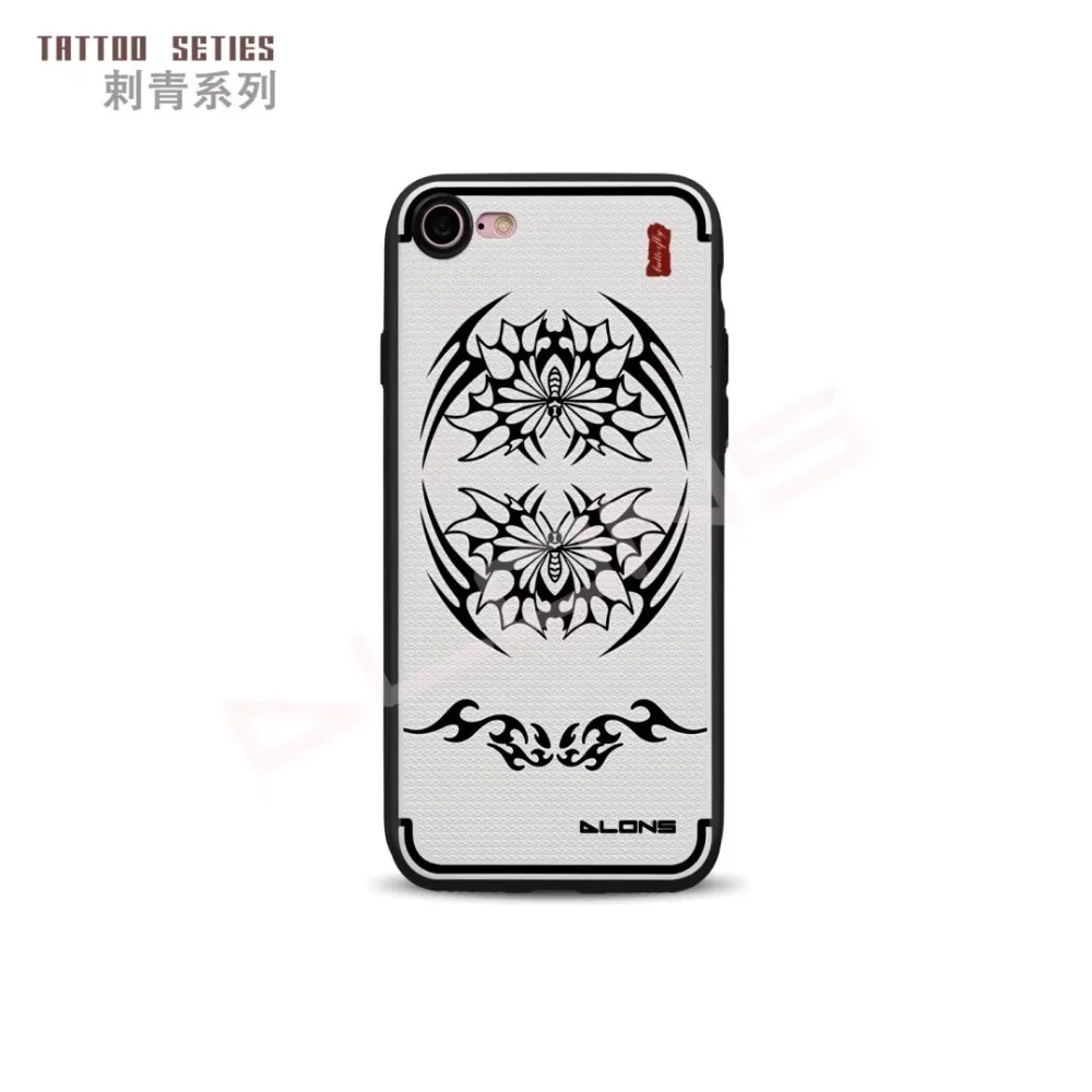 Fashion Tattoo Series In Soft TPU Case Cover Mobile Phone Back Shell For iPhone 6s |