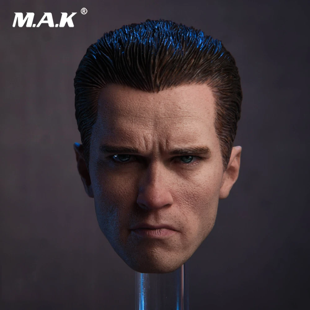 Новинка Мужская головка в масштабе 1/6 фигурка клемма 2 T800 модель резьбы по