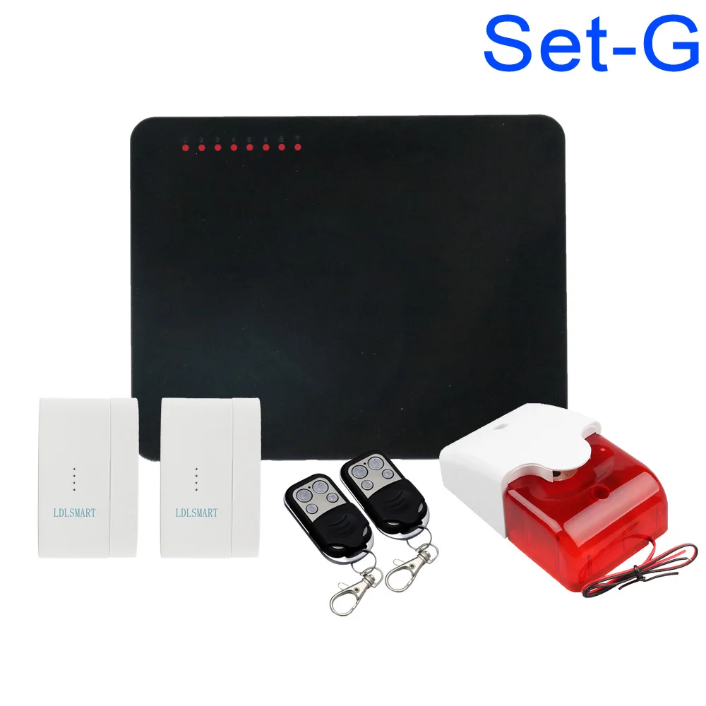 Беспроводная Проводная GSM сигнализация|russian home|voice alarm |