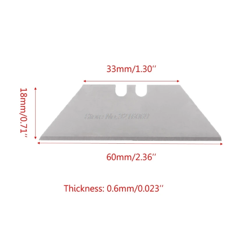 Практичный складной нож для резки бумаги и пластика с сменным лезвием или