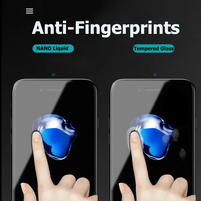 Универсальная нано-Жидкая Защитная пленка для IPhone X 8+ 5T для samsung S10 S7 S8 S9