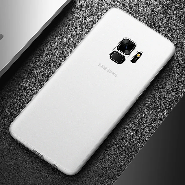CAFELE силиконовый чехол для телефона для samsung Galaxy S9 чехол роскошный модный ультра тонкий матовый PP чехол для samsung Galaxy S9 чехол - Цвет: Transparent White