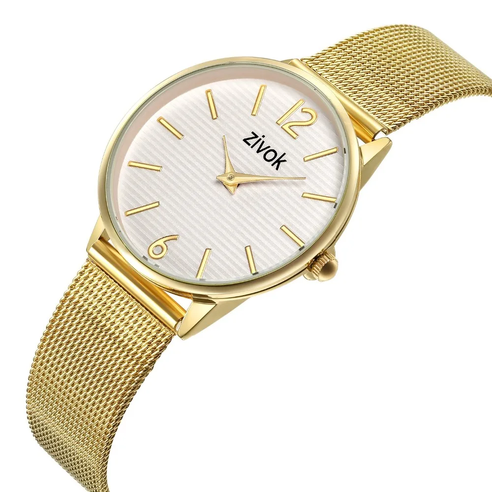 Кварцевые часы для Для женщин стильный роскошный Повседневное Круглый