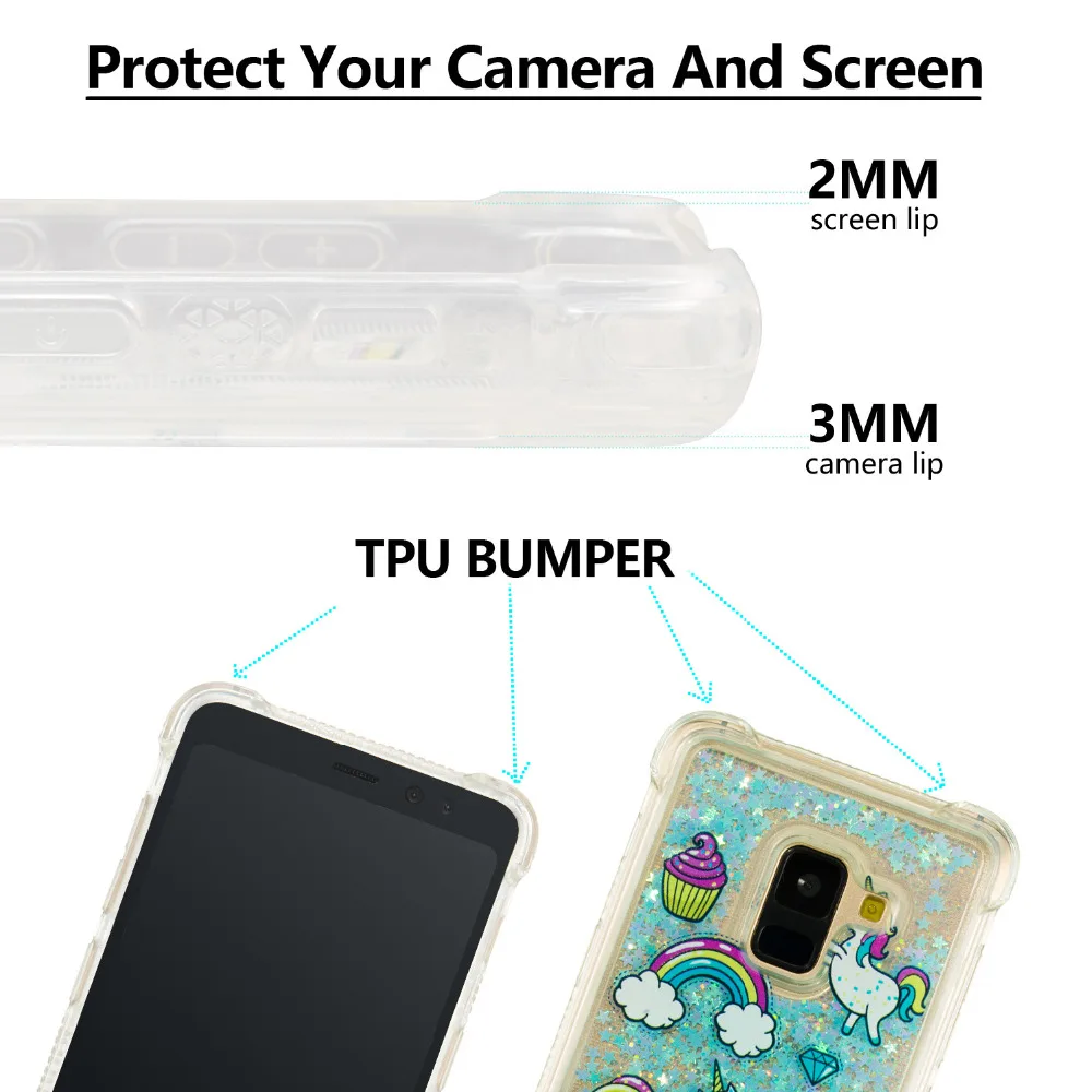 Горячая бабочка цветок плавающий зыбучие пески жидкость модные ч для samsung J7 J3 J1 A3