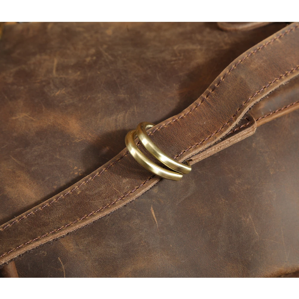 Tiding маленький рюкзак из натуральной кожи для iPad мужская сумка через плечо в стиле