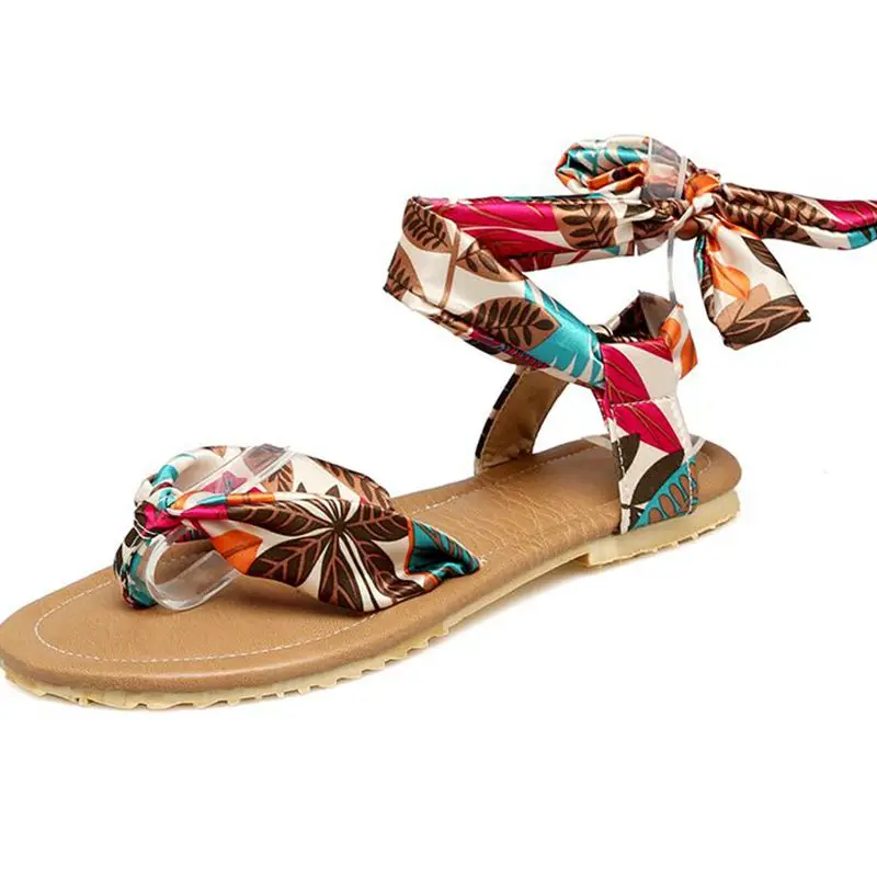 Женские повседневные босоножки больших размеров 34-52 Стильная летняя обувь