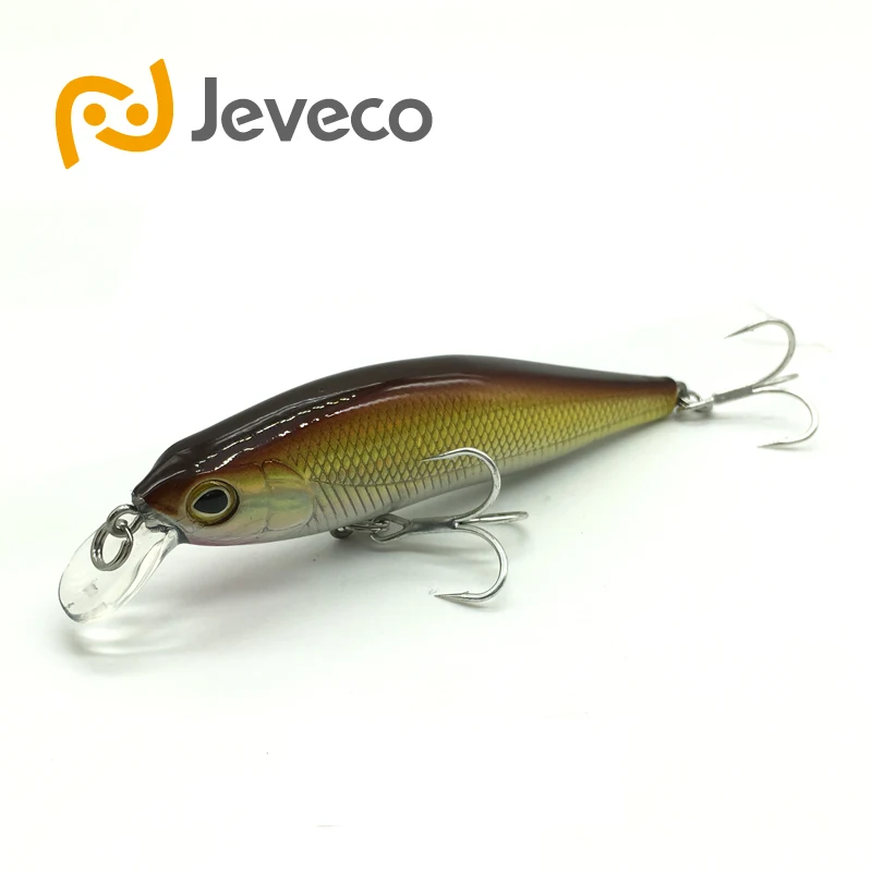 Jeveco JVC012 рыболовные приманки, 80 мм/10,2 г 0-0,8 м плавающая искусственная приманка гольян Новинка Высокое качество рыбалка в озере океана