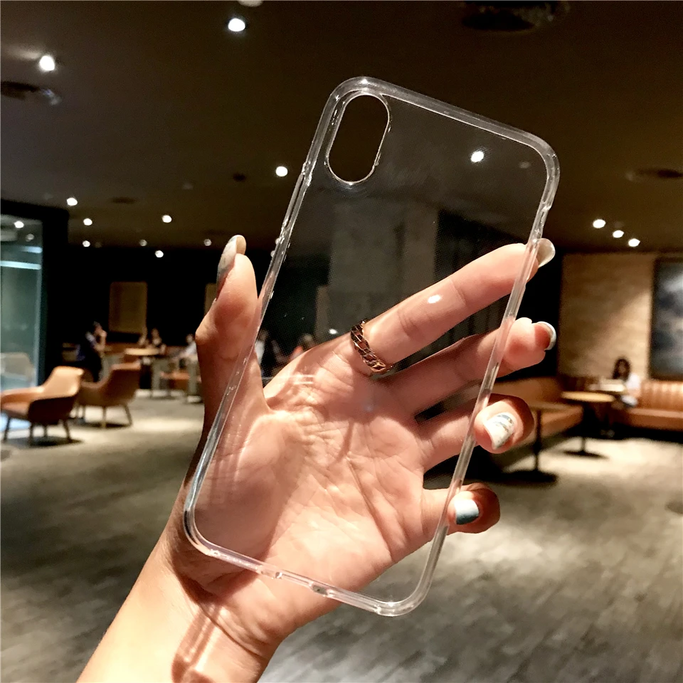 Прозрачный ТПУ чехол для iphone XS MAX XR X SE 5 6 6s 7 8 плюс sony XZ1 XZ2 XZ3 XZ4 XA XA1 XA2 ультра крышка