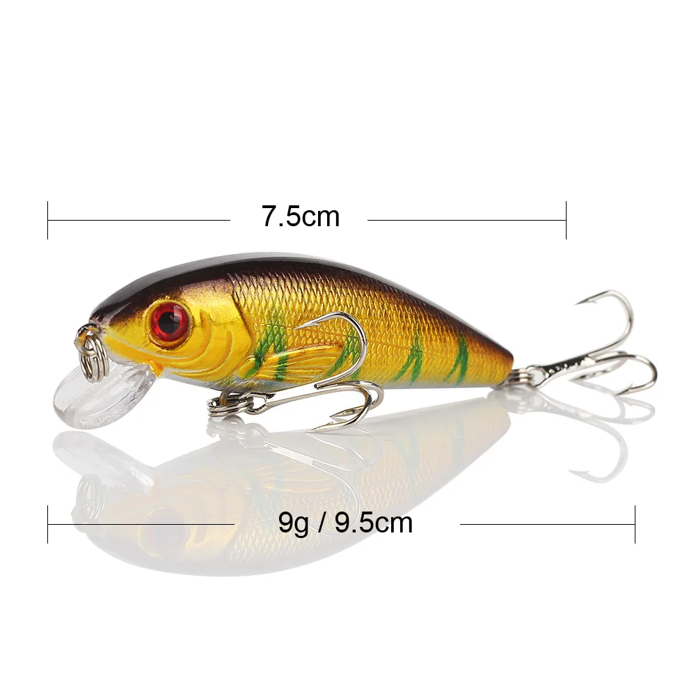 7.5cm Biwvo приманка гольян приманка для морской рыбалки кальмары Джиги Shad Спиннер приманка маленькие рыбы 2,5 см 7,5 см воблер Товары для рыбалки жесткая мишура - Цвет: 7.5cm