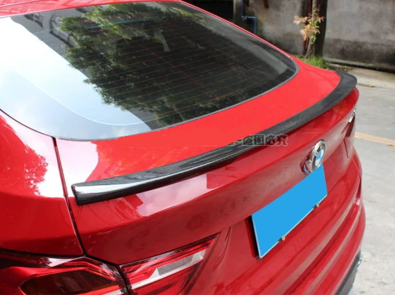 Спойлер из углеродного волокна для BMW X4 F26 2014 2015 2016 2017 высококачественные Спойлеры