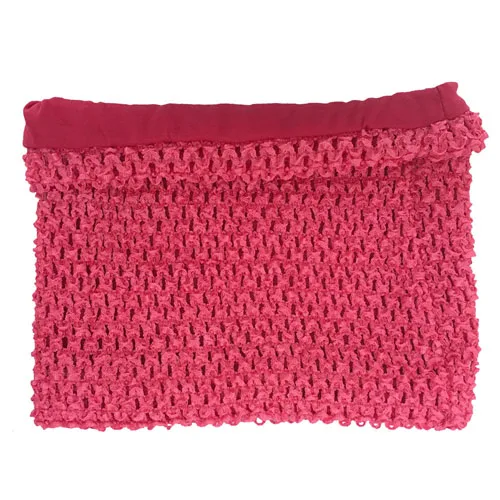 Light Rose Tutu Tops Вязаные топы-пачки для маленьких девочек 1-2 лет с подкладкой, 8x8 дюймов, платья-пачки, топы-пачки «сделай сам», ручная работа, пачки, повязка на голову, пачки - Цвет: Light Rose Tutu Tops