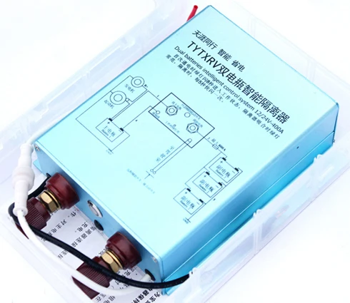 

TYTXRV 200A 12V Intelligent Multiple Dual Battery Isolator Battery Combiner 24V SUV Accessories Caravan Camper Motorhome