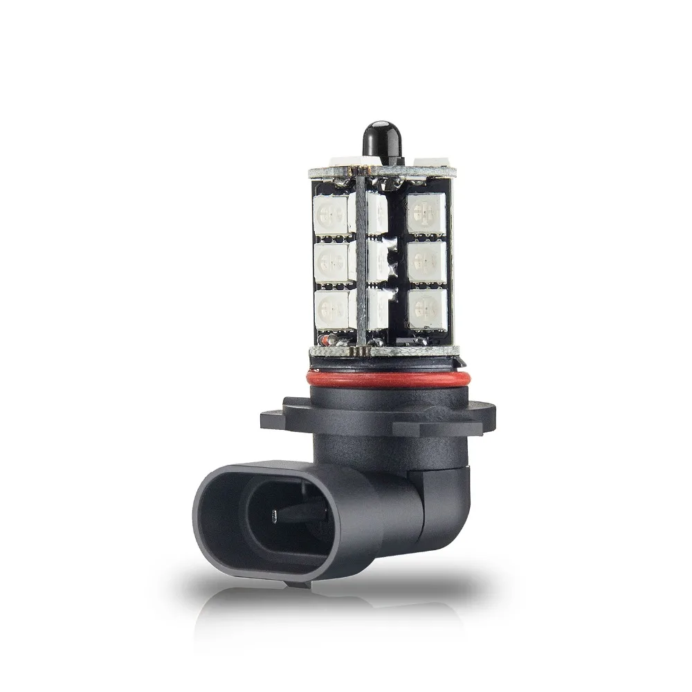 YIJINSHENG 2 шт. 27SMD 12 В RGB 5050 H11/H8 HB3 HB4 9006 9005 H4 H7 светодиодные Сменные противотуманные