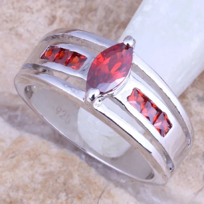 Чудесное искусственное кольцо с тройным покрытием Размер 6 / 7 8 9 R1577 | Украшения и