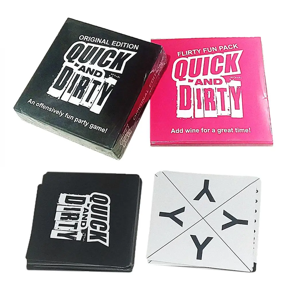 Забавные вечерние настольные игры карты домашние игровые игрушки для детей и