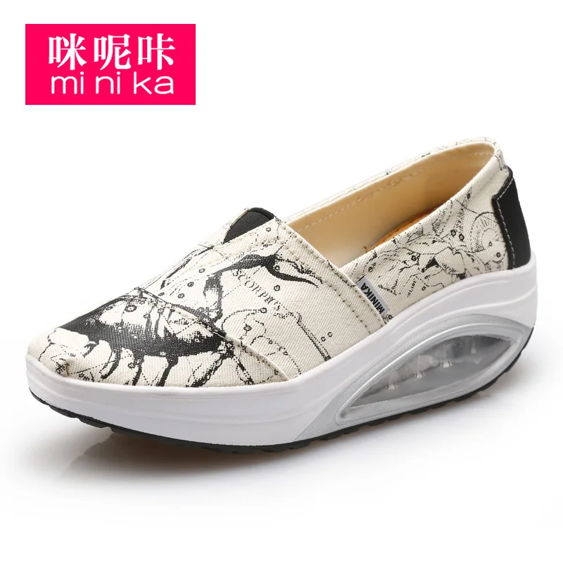 Женские дышащие кроссовки женская обувь для бега спортивная увеличивающая рост