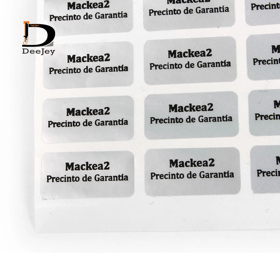 custom printed seal label waterproof leaving word VOID PET stickers self-adhesive warranty 1000pcs lot | Дом и сад