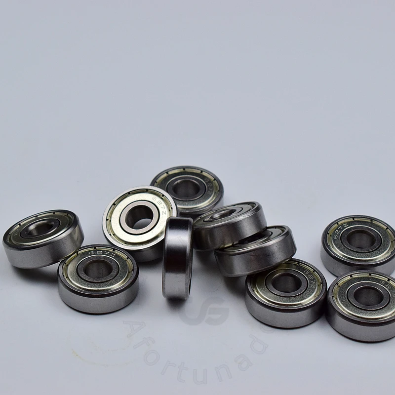 627ZZ 7*22*7 (мм) 10 шт. подшипник ABEC 5 металлический герметичный 627 ZZ хромированная сталь