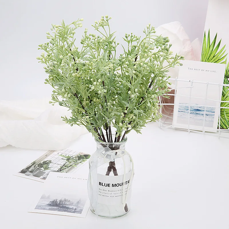 Artificial Succulents Pearls Water Aquatic Plant Moss Aquarium Wall Flower succulent Plants | Дом и сад