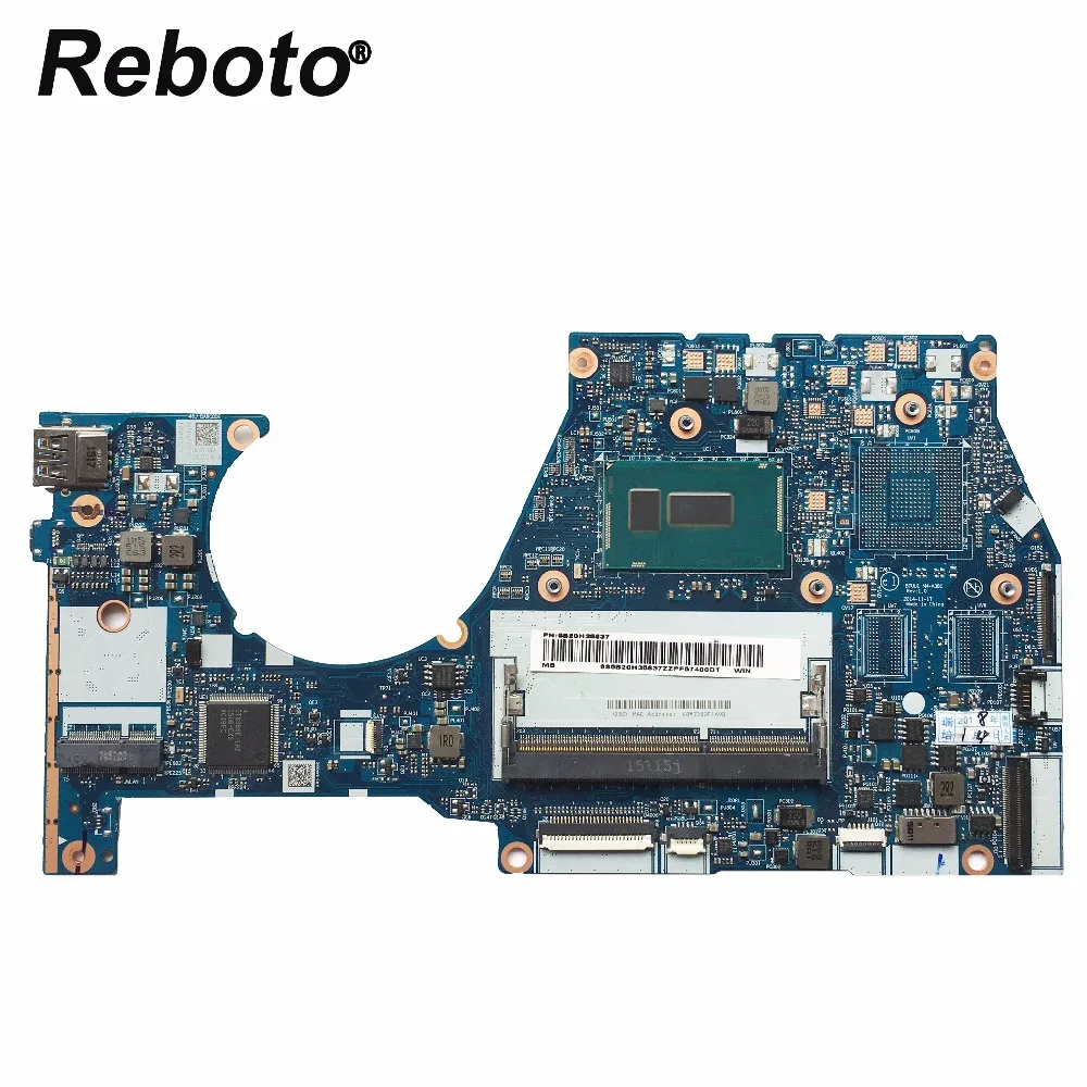 Reboto Высококачественная материнская плата для ноутбука lenovo YOGA3 14 5B20H35637 NM-A381 i5-5200U 2,2 ГГц Материнская плата протестирована Быстрая