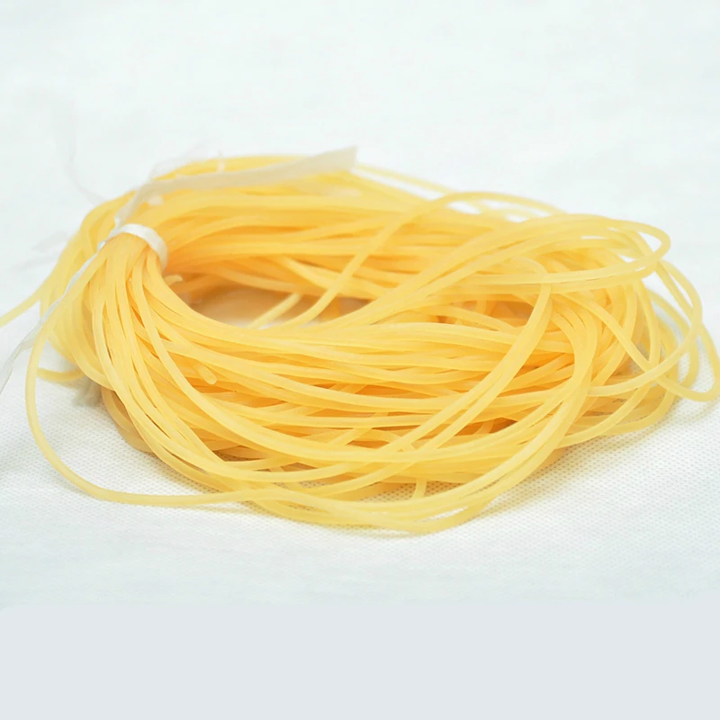 5-50 м твердая эластичная резиновая рыболовная леска диаметр 2 мм Веревка