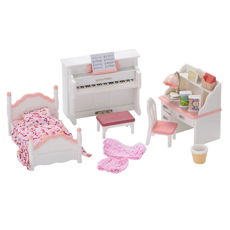 5032 Sylvanian Families кукольный домик мебель игровой набор аксессуары сад/спальня/гостиная/ванная комната/кухня без рисунка Запечатанный - Цвет: 5032
