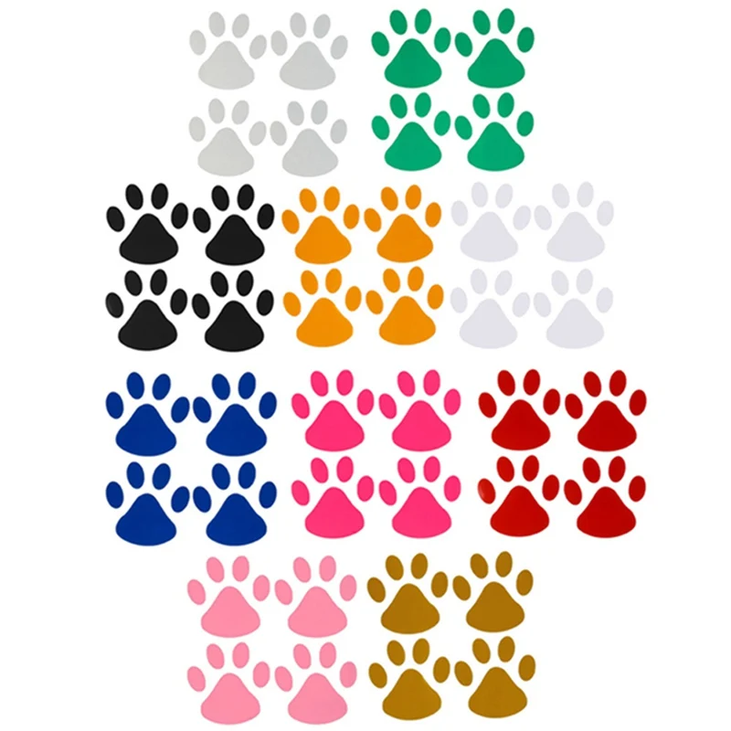 4 шт/постельные простыни модный дизайн наклейка на автомобиль в виде лапы